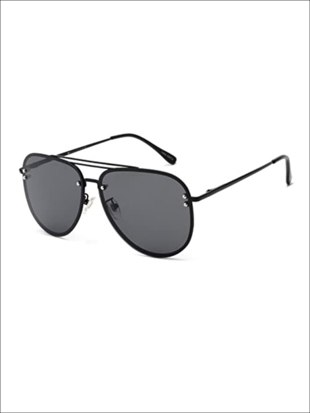 Oversized Aviator Sunglasses UV400 Polarized Metal Frame Unisex